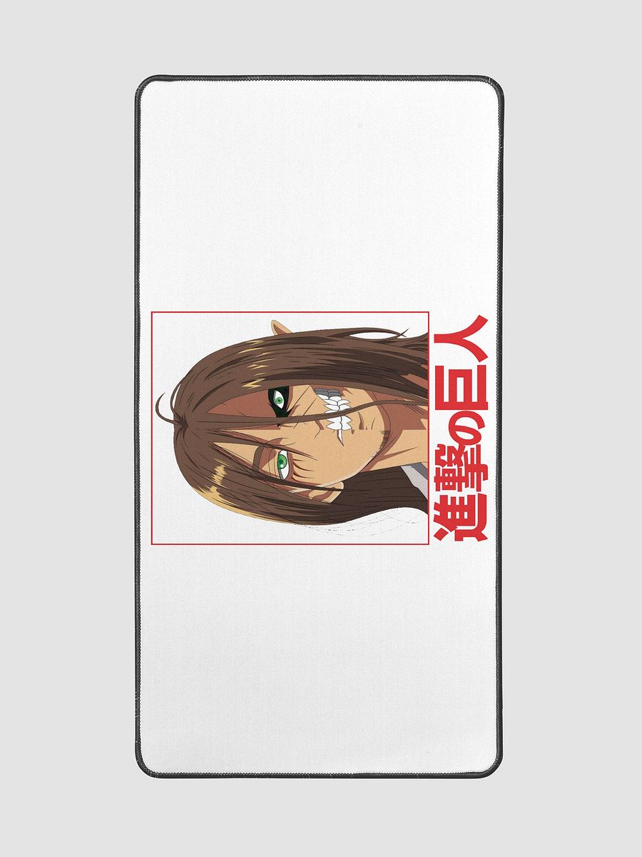 Eren Yeager Half Titan Transformation Art Desk Mat product image (2)