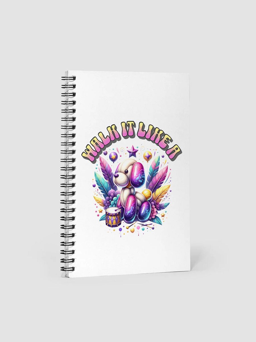 Walk It Like A Dog Vibrant Dream Spiral Notebook product image (2)