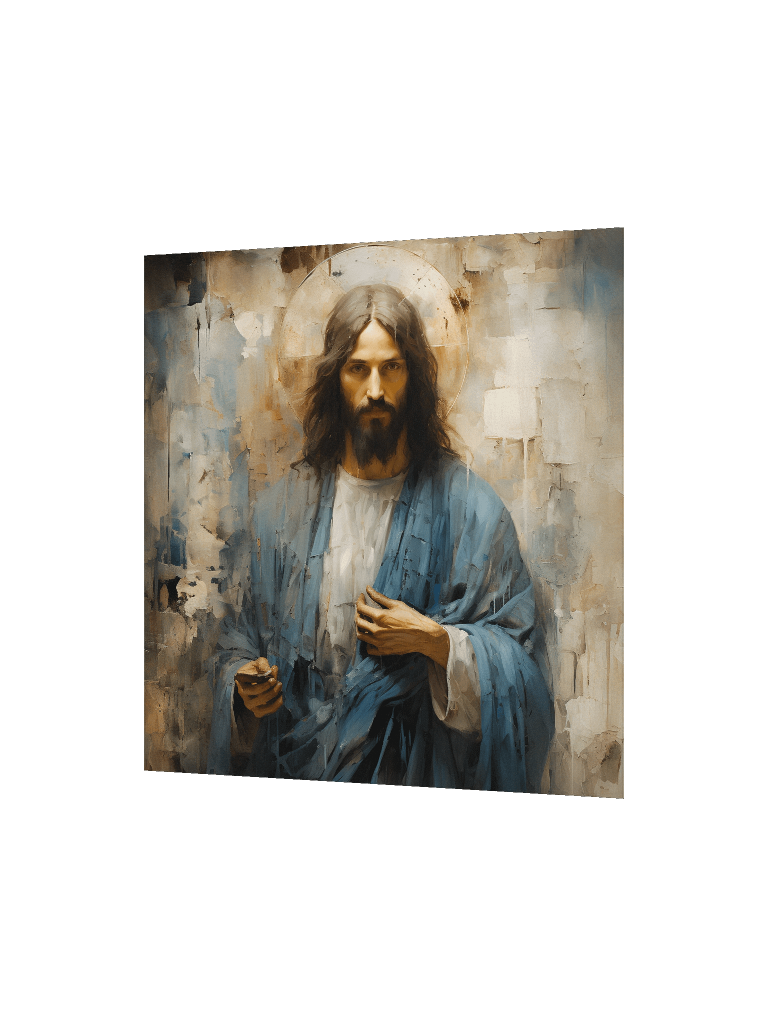 Jesus Christ Inspirational Wall Art Poster | Divine Portrait for Home & Church Decor product image (7)