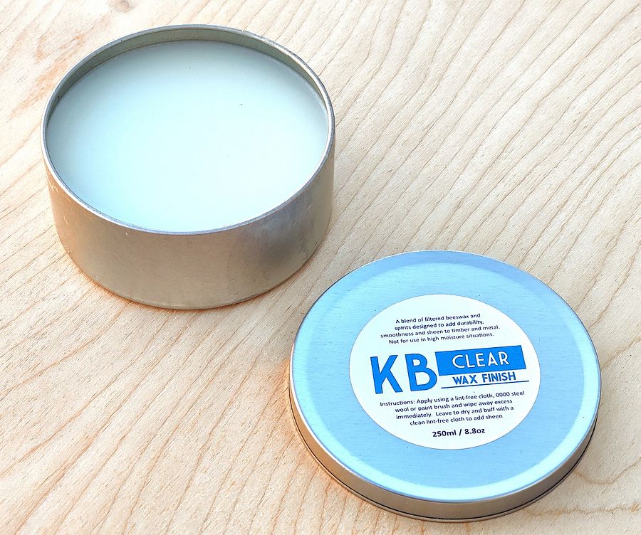 KB Oil-Wax Wood Finish - CLEAR 250ML non yellowing for Wood and Metal product image (1)