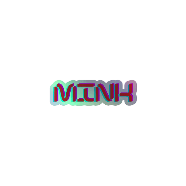 Mink Holographic Sticker product image (1)