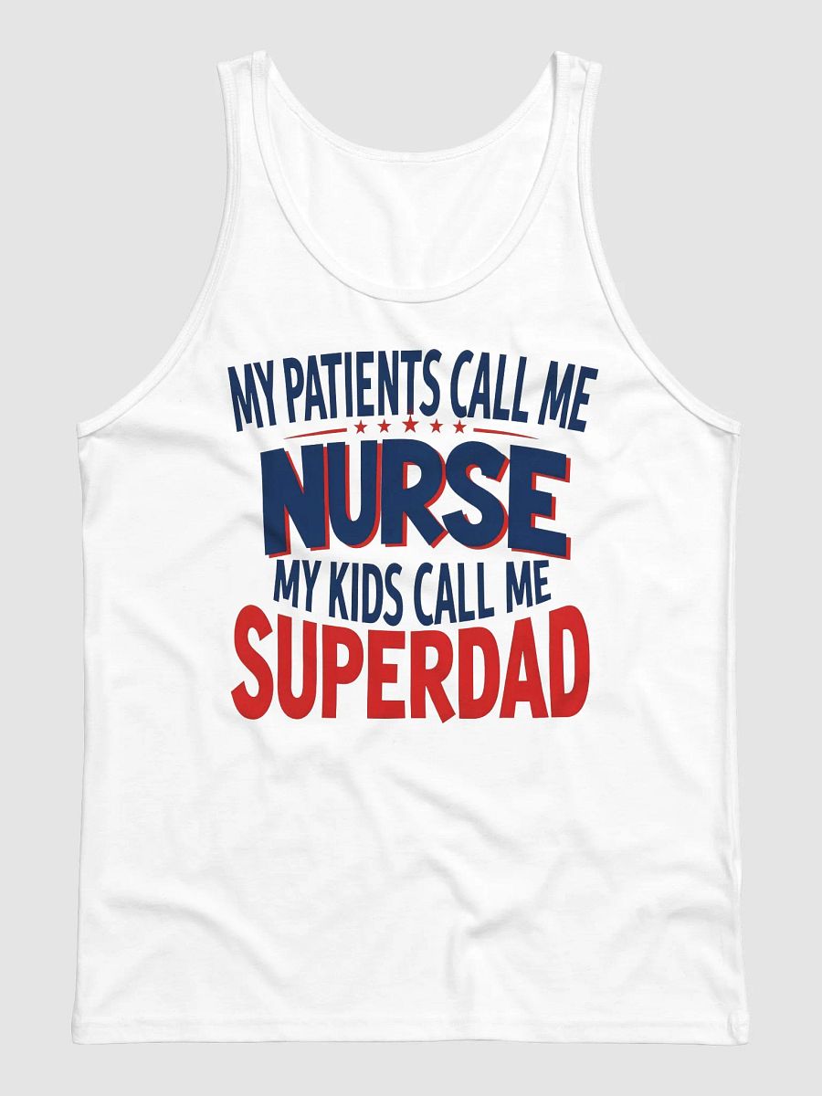Superdad Nurse Graphic Tank product image (4)