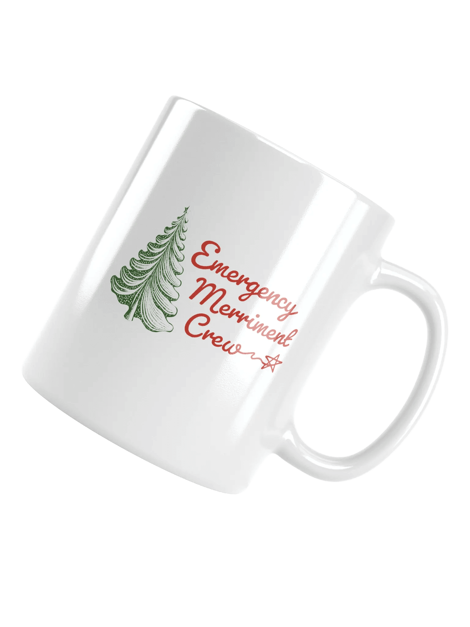 Emergency Merriment Crew Mug - Left Handed product image (3)