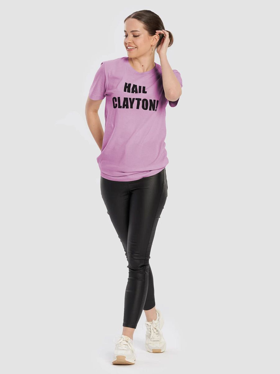 "Red" HAIL CLAYTON! Super-Soft T-Shirt product image (56)