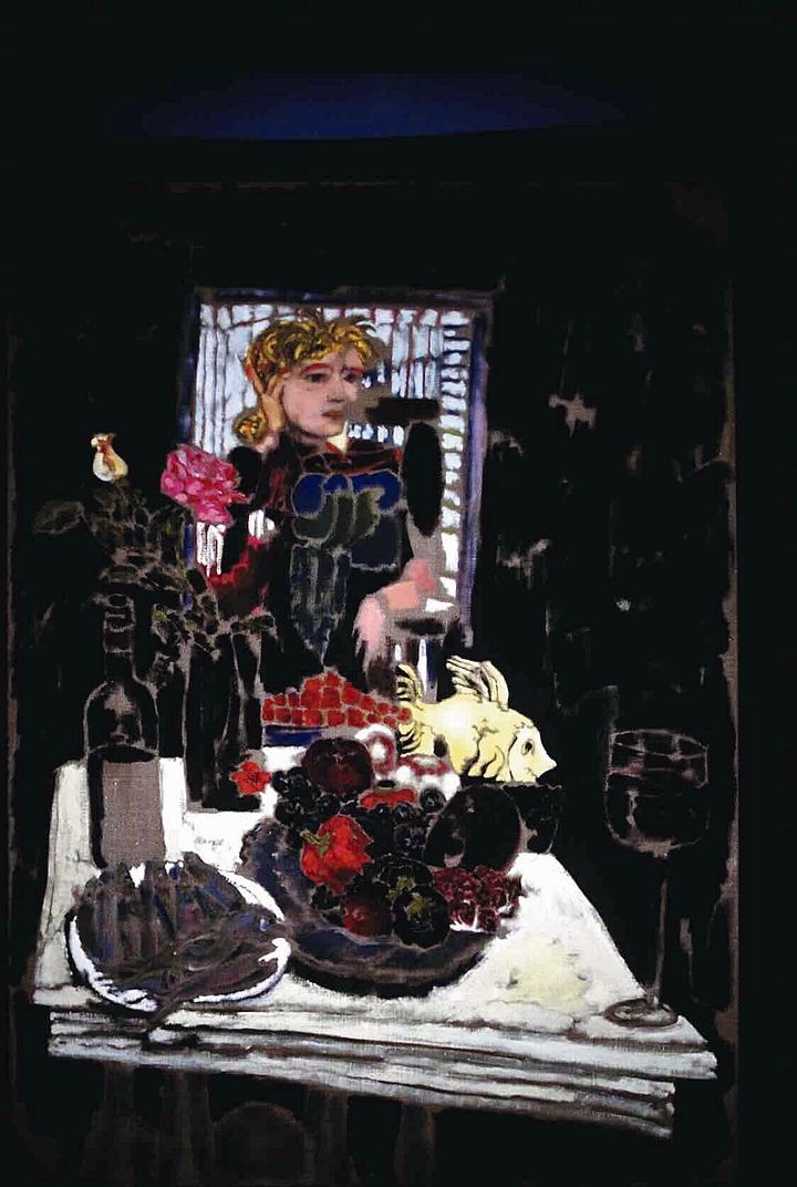 Still Life on White Table (aka Helga) print product image (1)