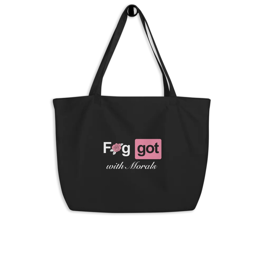 Faggot with Morals Tote Bag product image (4)