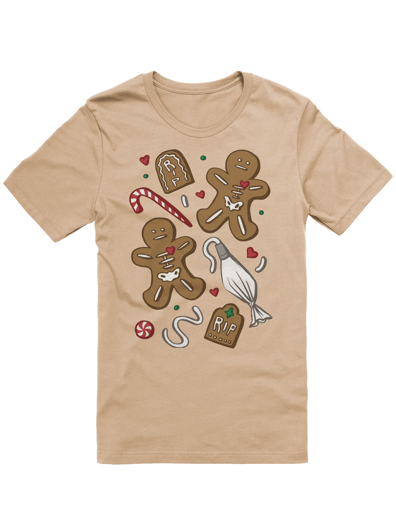 Totally Normal Gingerbread Men Tee product image (1)