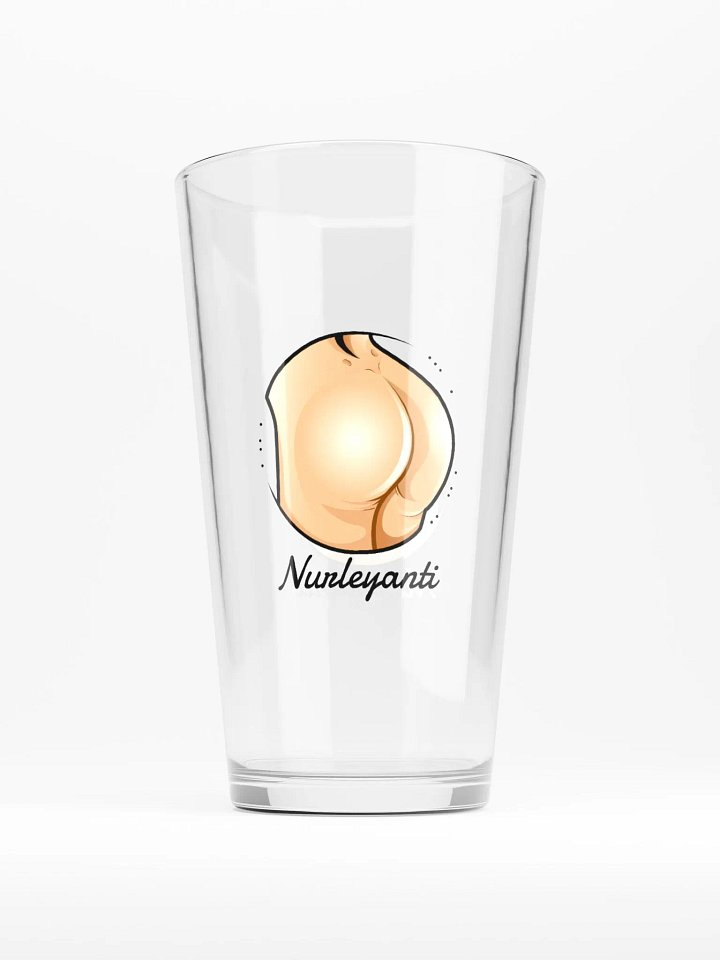 Booty shaker pint glass product image (1)