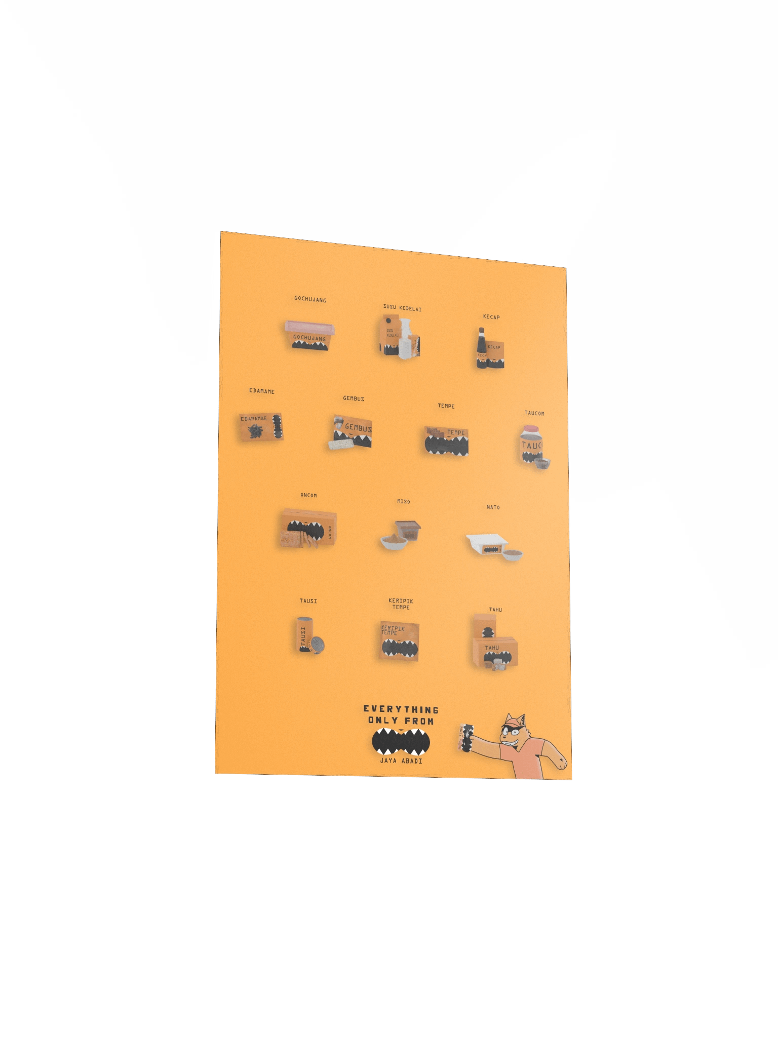 MMA | Jaya Abadi Food Selection Poster (Paper) product image (4)