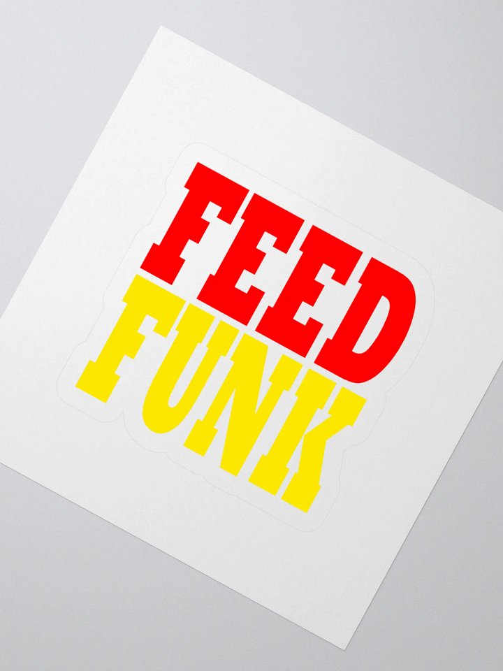 Feed Funkie Sticker product image (2)