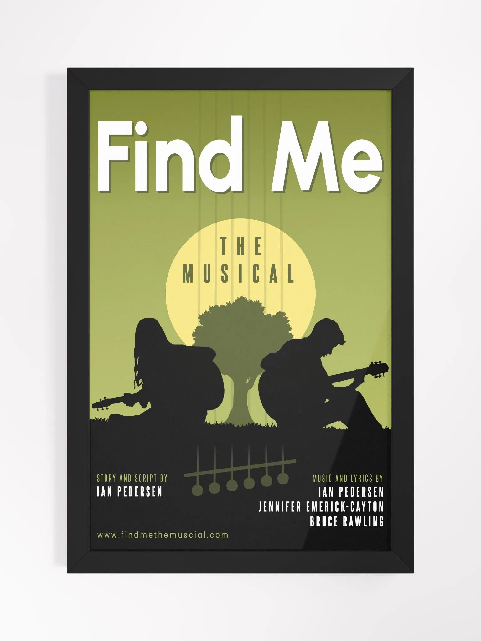 Find Me The Musical Framed Poster 1 product image (1)