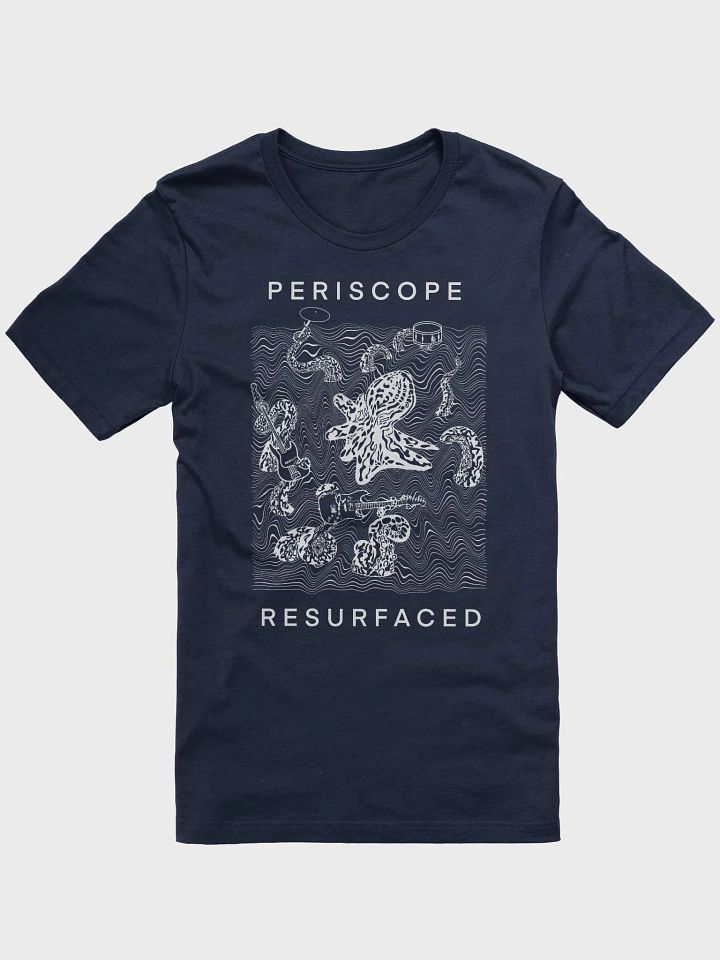 Periscope Resurfaced White Print Tee (12 Color Options!) product image (1)
