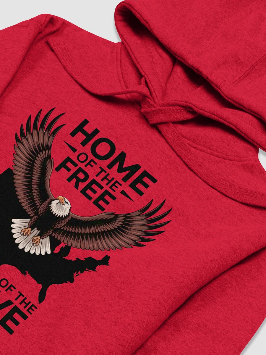Patriotic Eagle Spread Unisex Hoodie product image (25)
