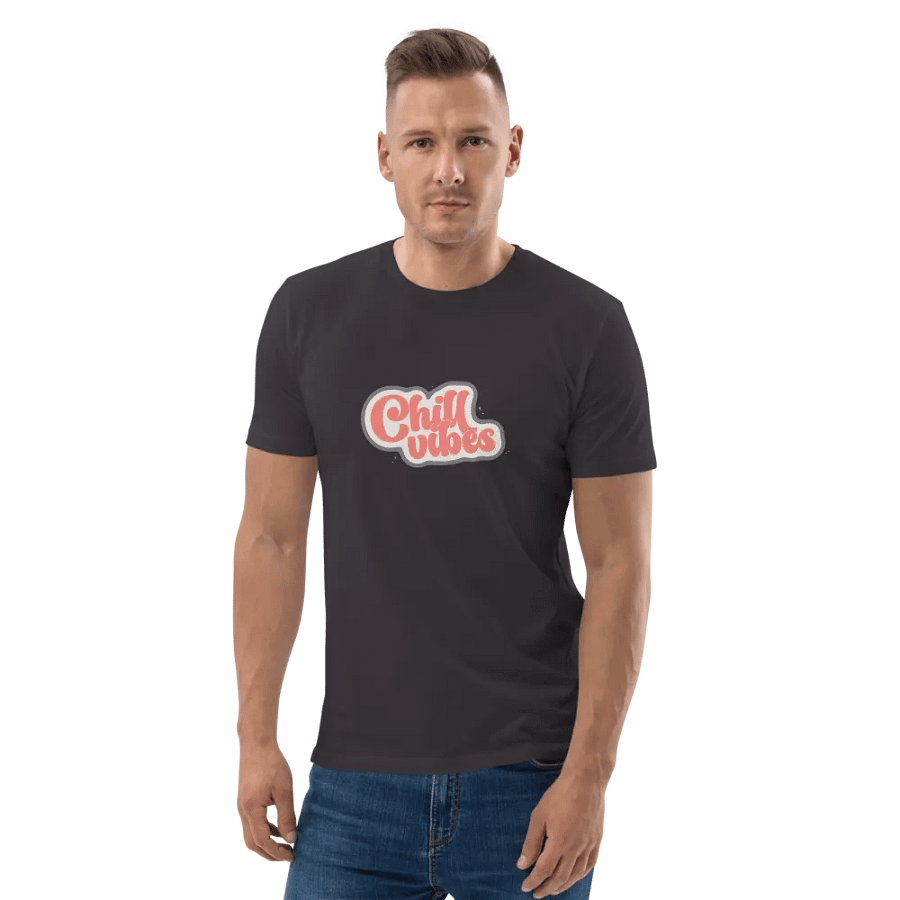 Chill Vibes Organic Cotton T-shirt product image (138)