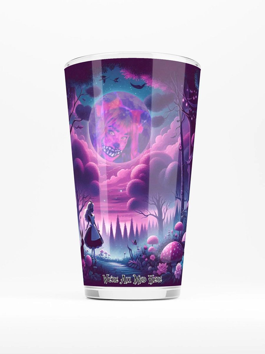 We're All Mad Here - Cheshire Cosplay Pint Glass product image (1)