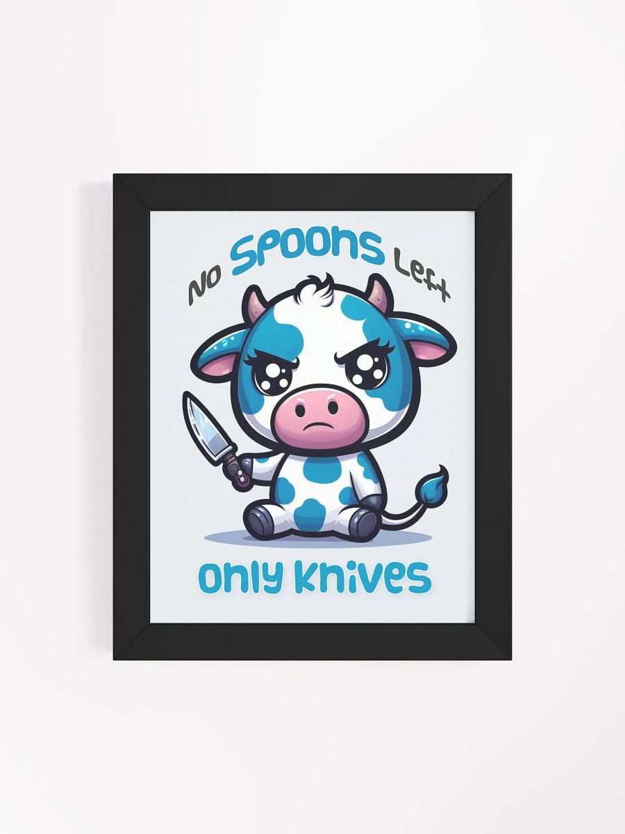 No Spoons Framed Poster product image (89)