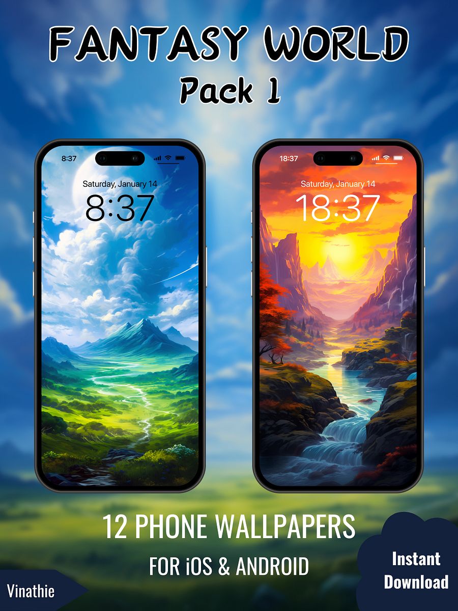 Fantasy World | Pack 1 | Phone Wallpaper product image (5)