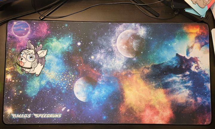 Derpy Talyn - Outer Space Desk Mat (15.5