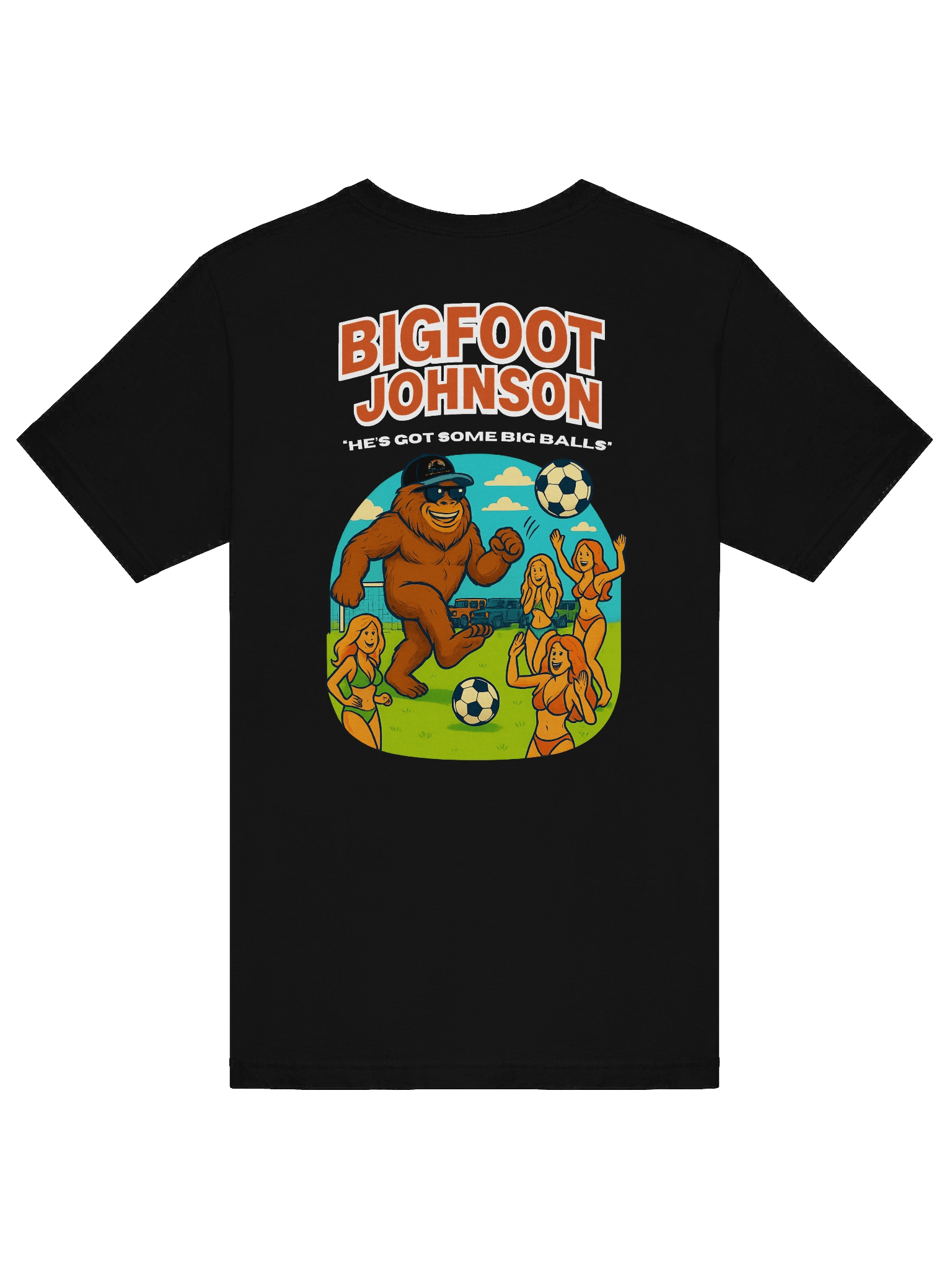 Bigfoot Johnson Big Balls Tee (Black) product image (6)