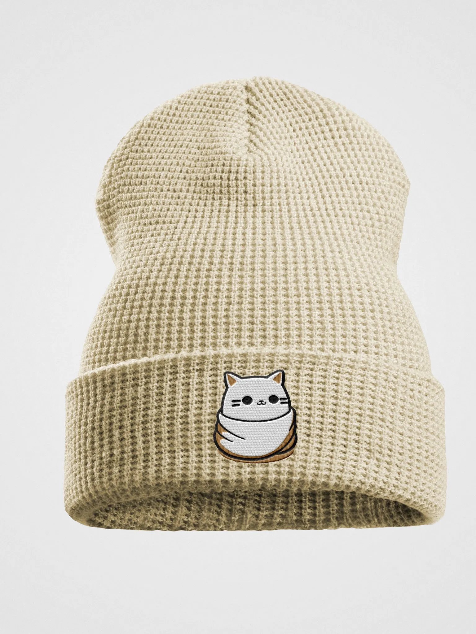 Purr-ito Waffle Beanie product image (1)