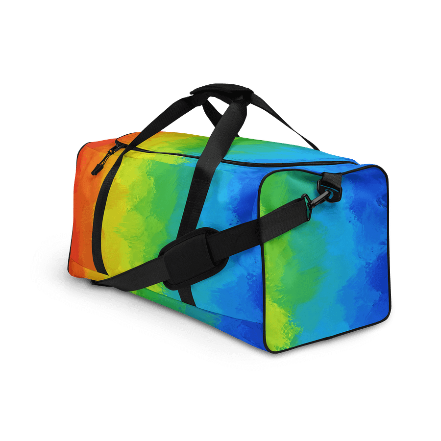 Rainbow Gradient All-Over Duffle Bag product image (3)