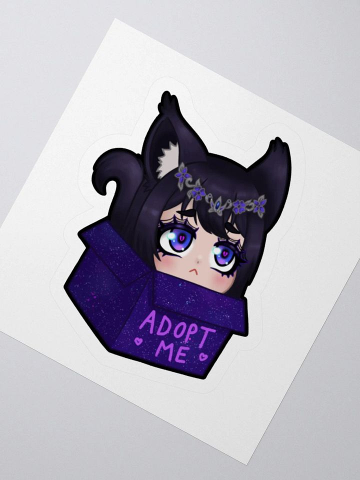Neko Waifu - Adopt Me (Kiss-Cut Sticker) product image (4)