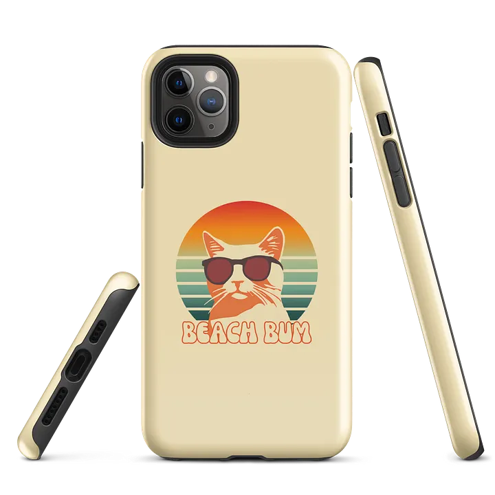 Beach Bum Cat Sunglasses Tough Case for iPhone product image (5)