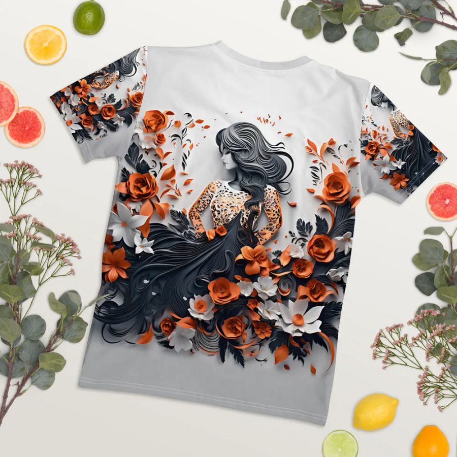 Girl floral T shirt product image (5)