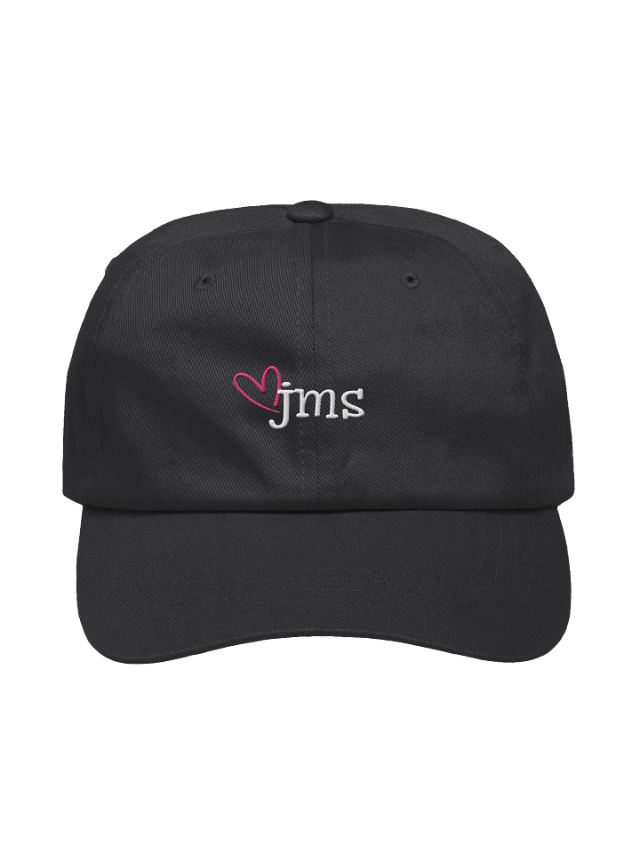 jms classic black dad hat product image (1)