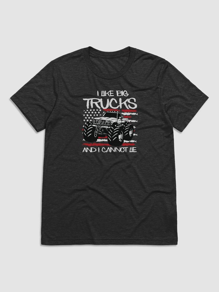 Bella Canvas men's Tshirt Featuring I Like Big Trucks product image (2)