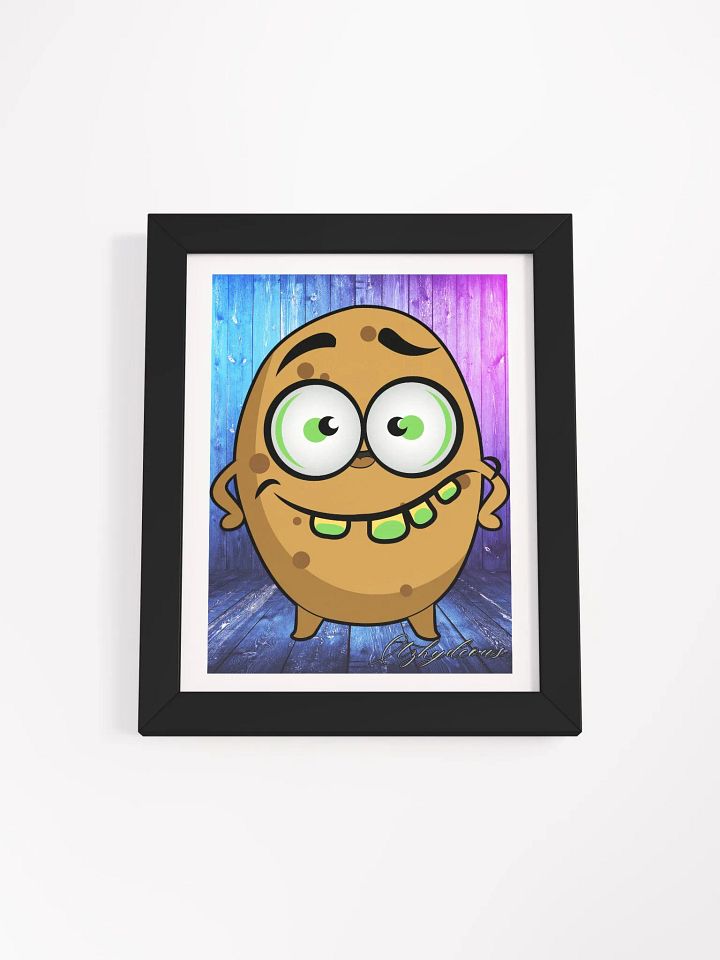 Smiling Spud Framed Matte Poster product image (1)