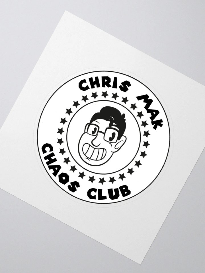 CHAOS CLUB STICKER product image (5)
