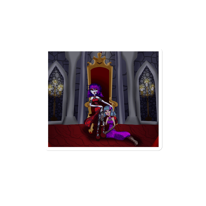Anime Couple Throne Magnet product image (2)