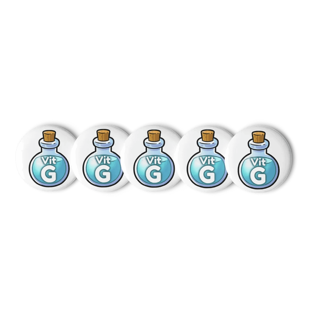 Vitamin G Pin Button Set product image (2)