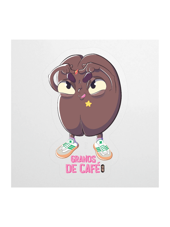 Granos de Café - Sticker (Kiss Cut) product image (1)