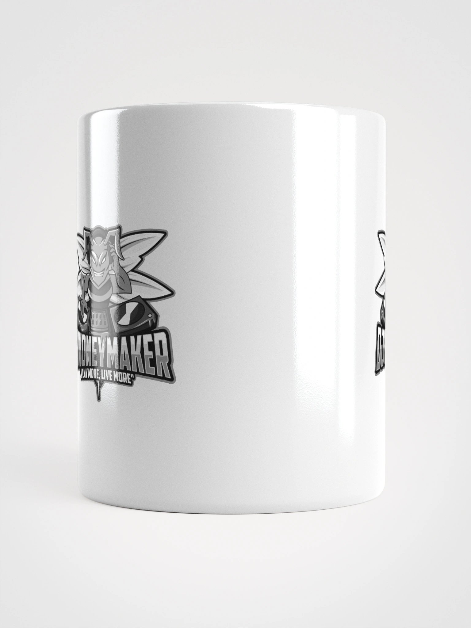 Black & White Logo White Glossy Mug product image (13)