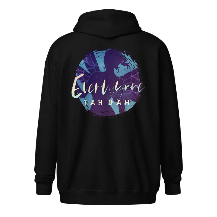 Cozy Chaos Crew Blue Logo Zip-up Hoodie product image (8)