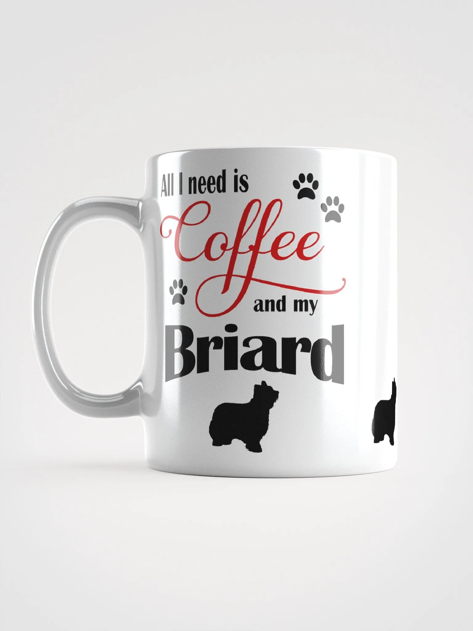 Coffee and my Briard Mug product image (6)