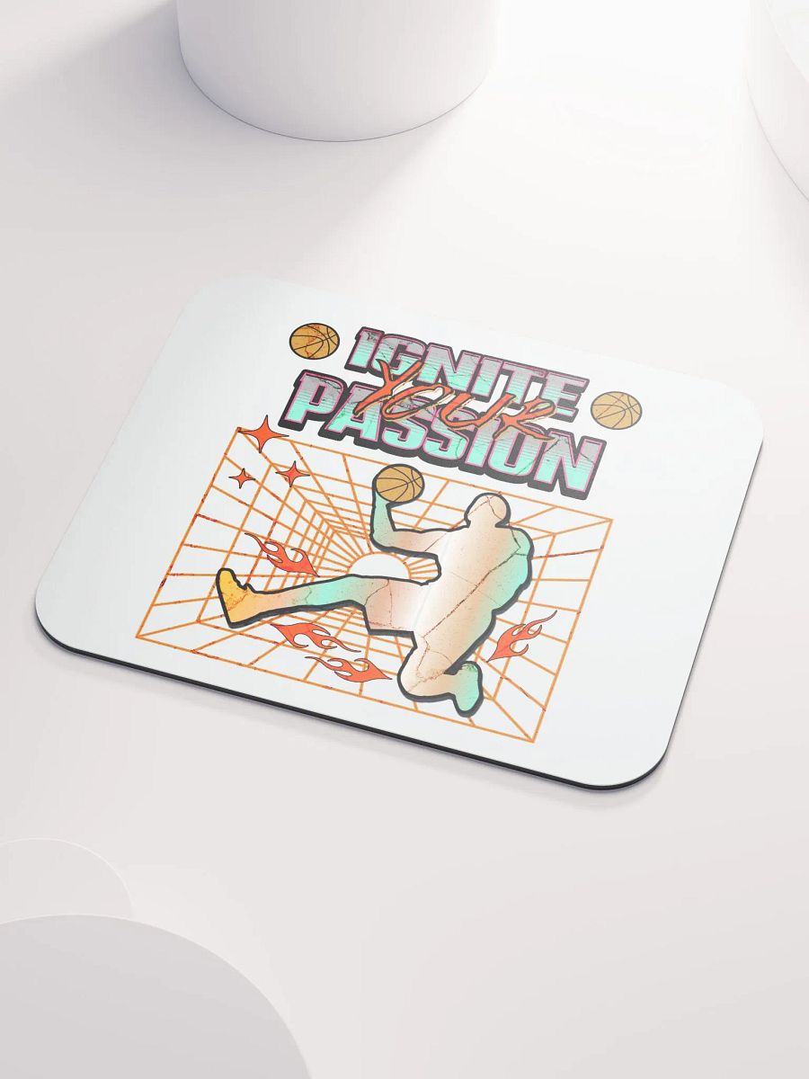 Ignite Your Passion Basketball Mouse Pad product image (3)