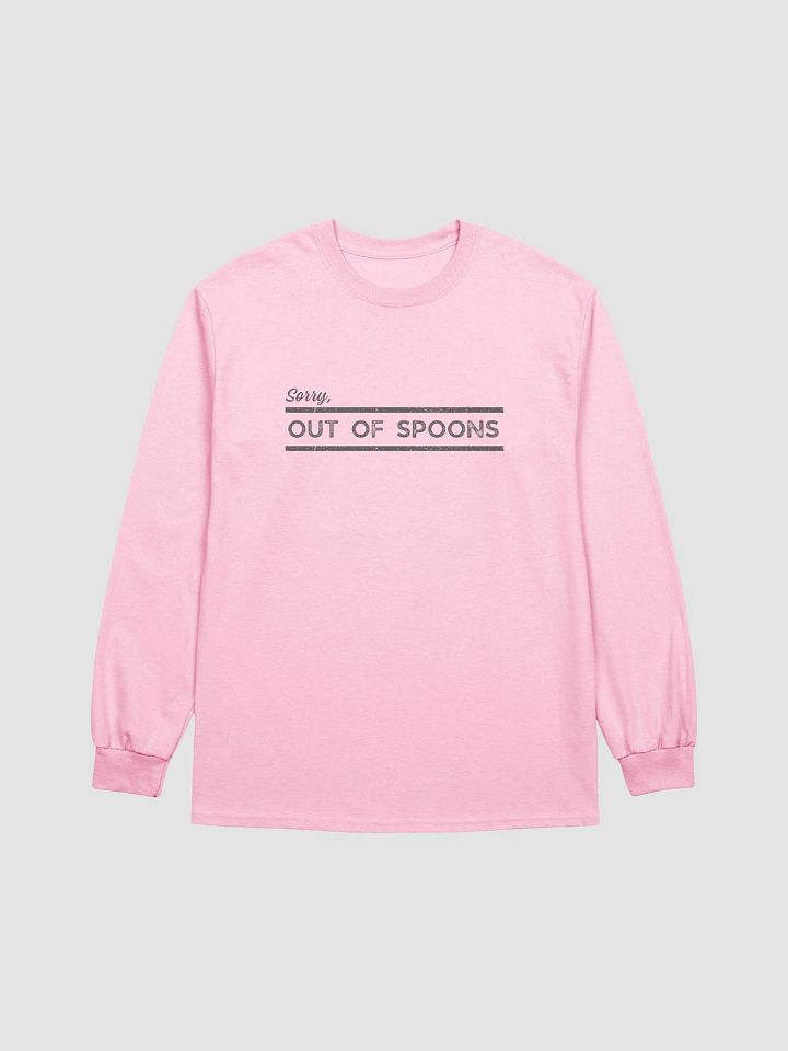 Out of S[poons] Grey Classic Long Sleeve product image (1)