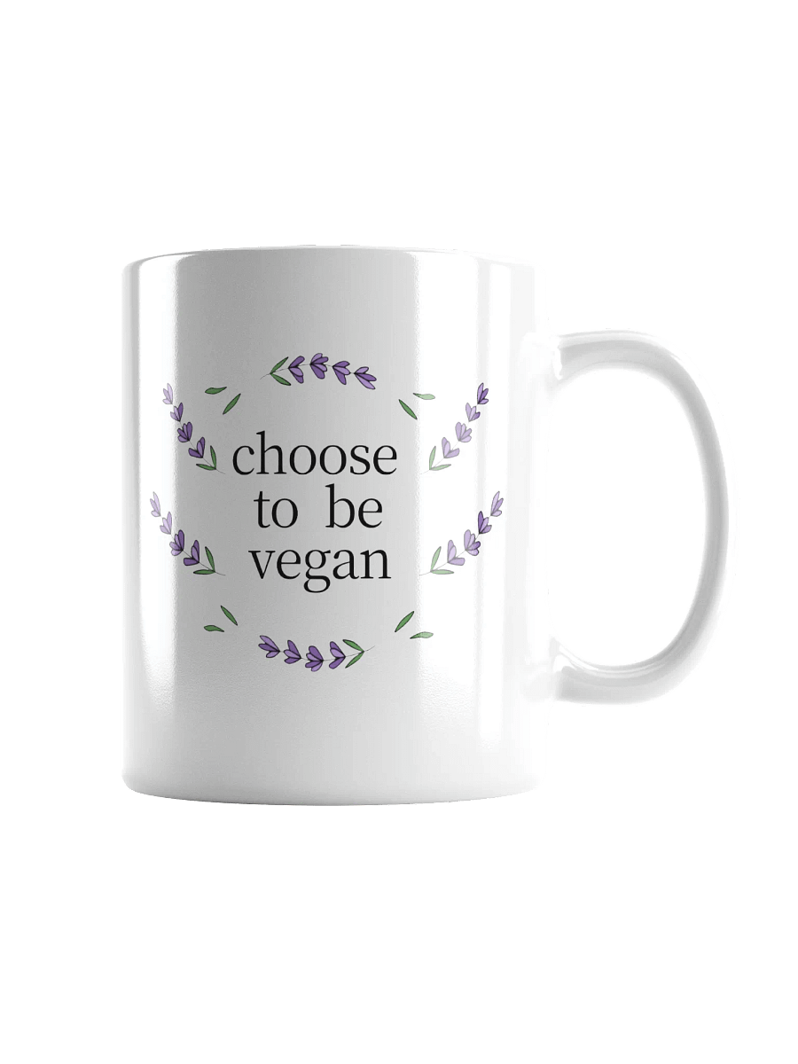 “Choose to be Vegan” Coffee or Tea Mug product image (1)