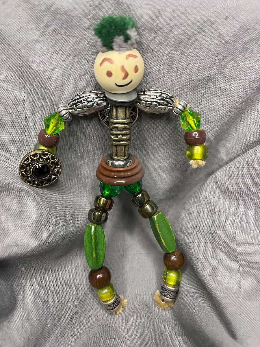 Green Prince w/ hand & back shield ~Toy~ product image (3)