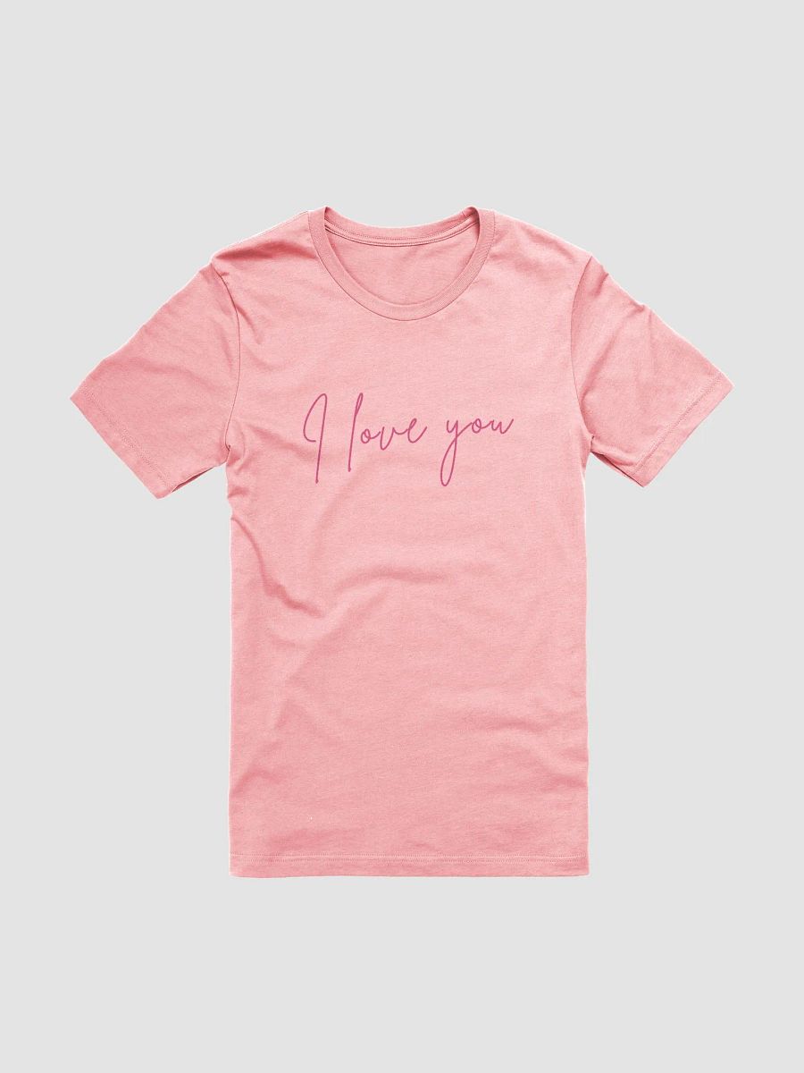 Women's Cursive I Love You T-Shirt product image (1)