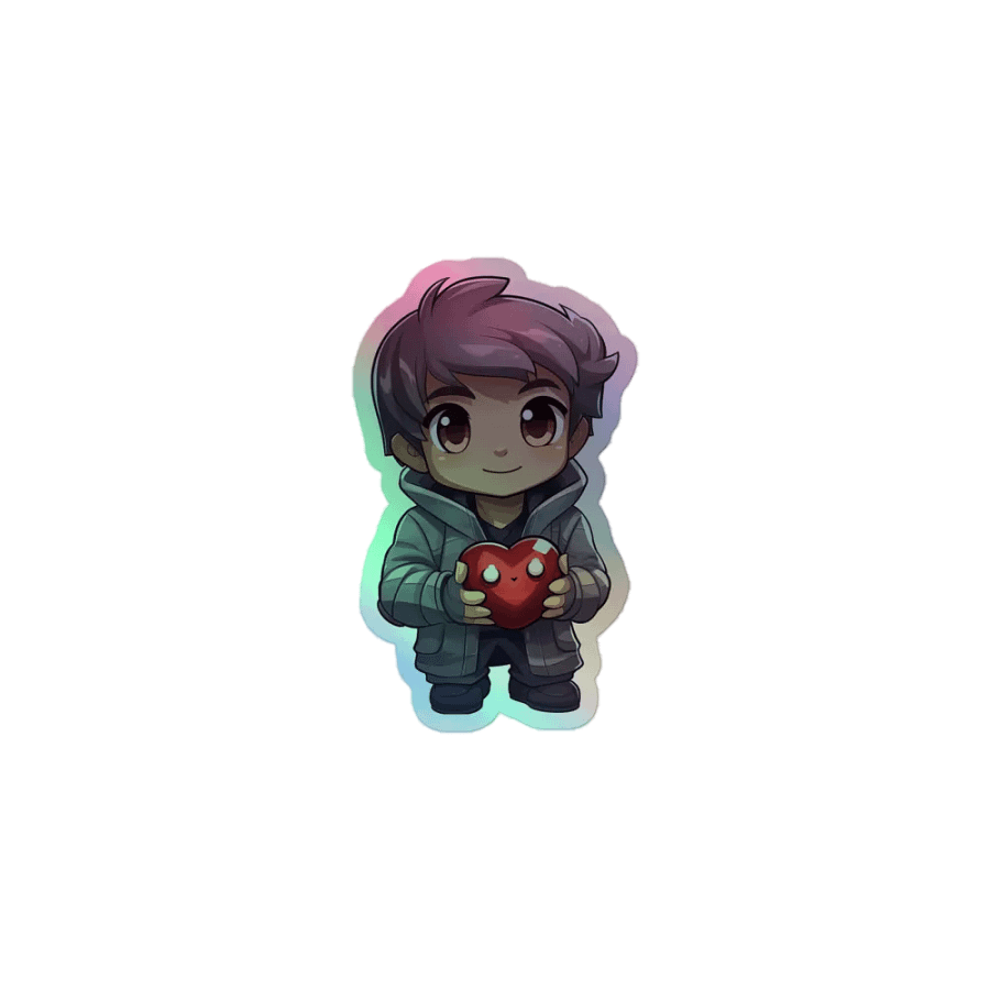 Cute Love - Holographic Sticker - Legion Series product image (1)