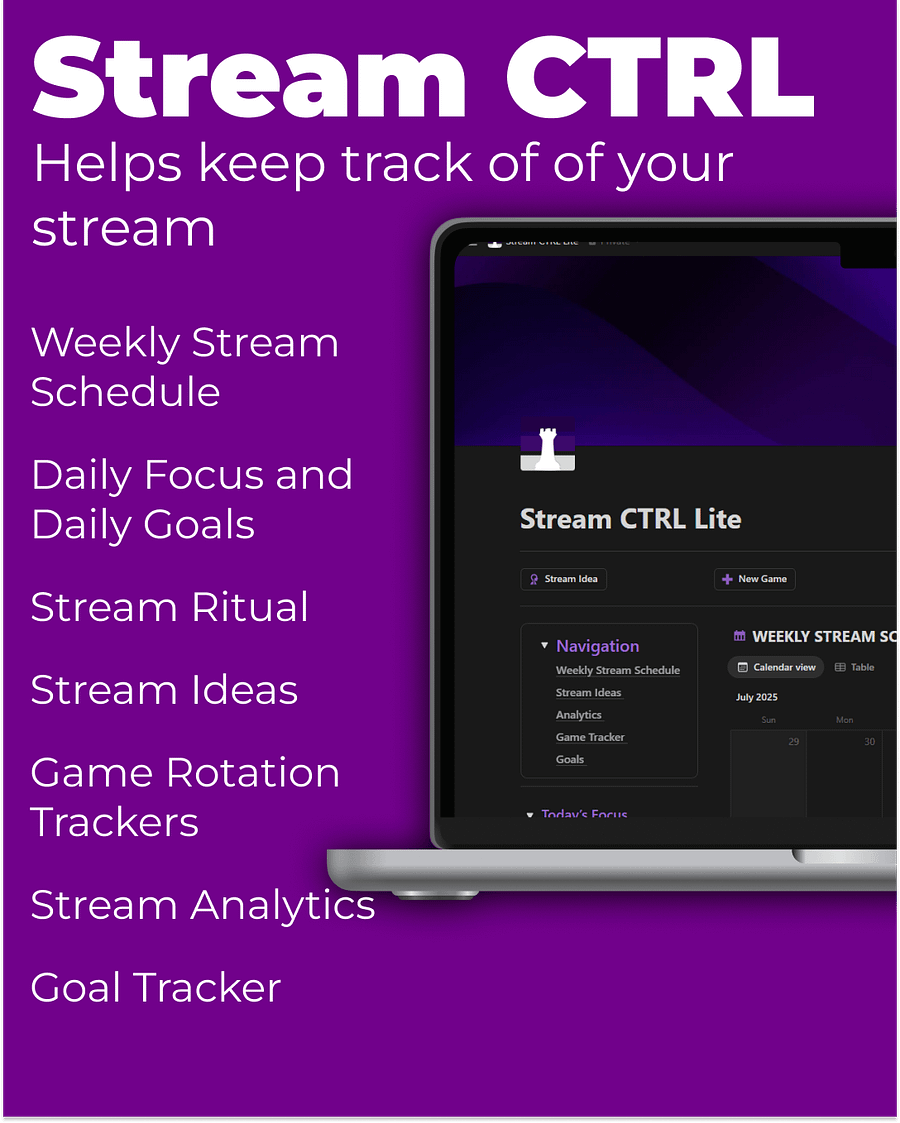 Stream CTRL – Creator’s Stream HQ (Lite) product image (2)
