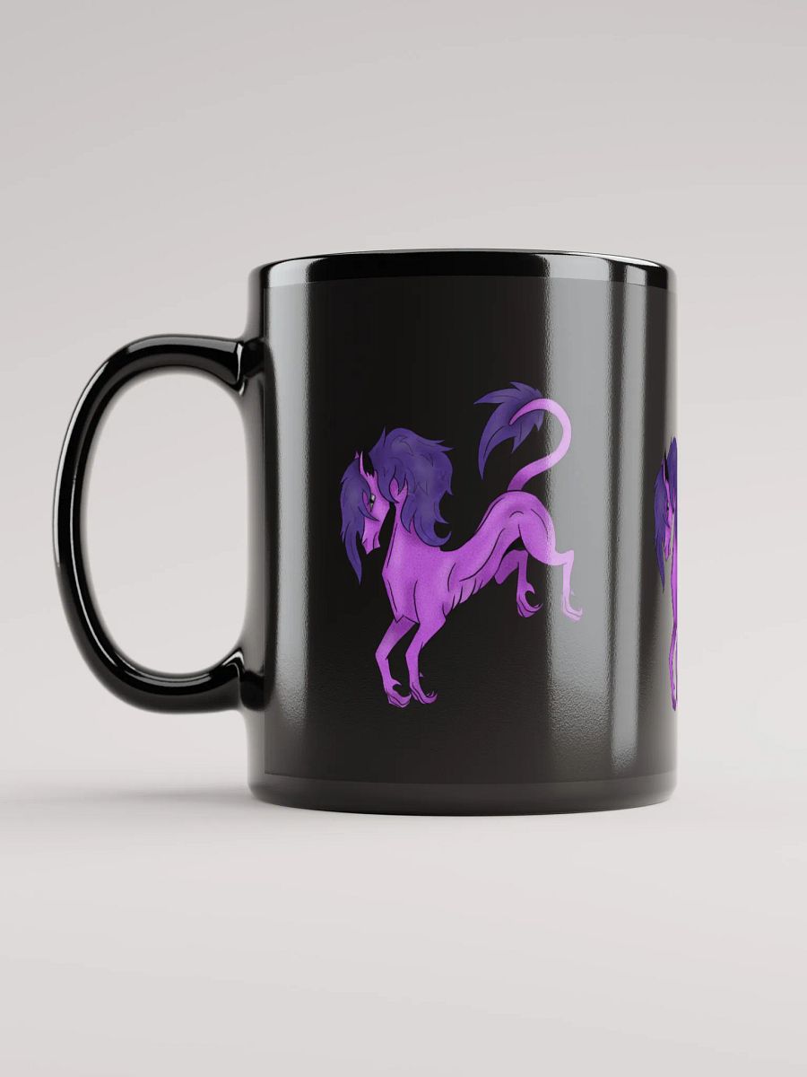 IDK Horse (Glossy Black Mugs) product image (11)