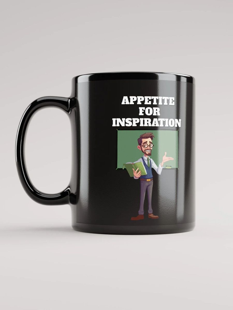 Appetite For Inspiration - Motivation and Inspirational Black Coffee Mug product image (7)