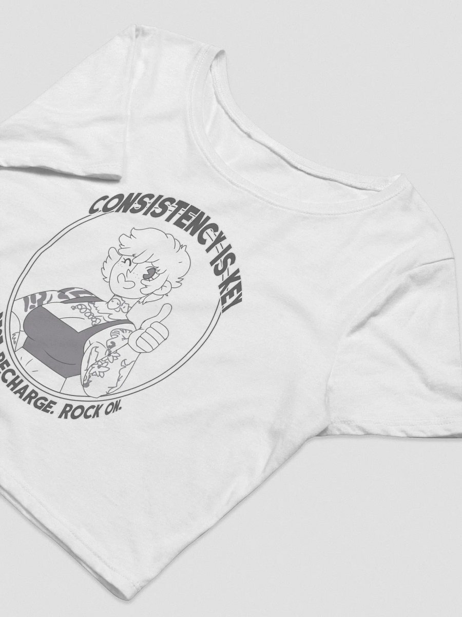 Consistency Baby! - Crop Tee product image (3)