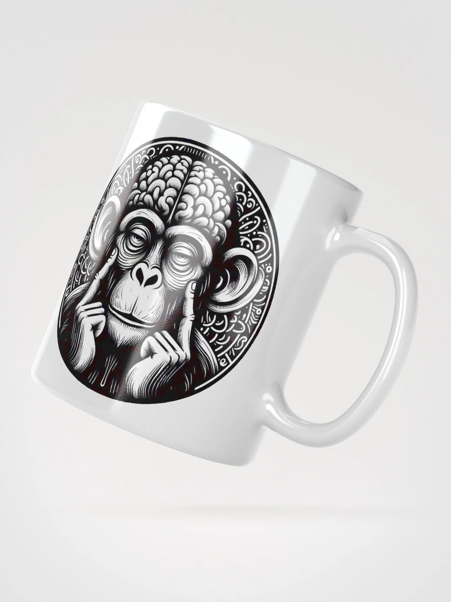 Monkey Mind Mode Mug product image (3)