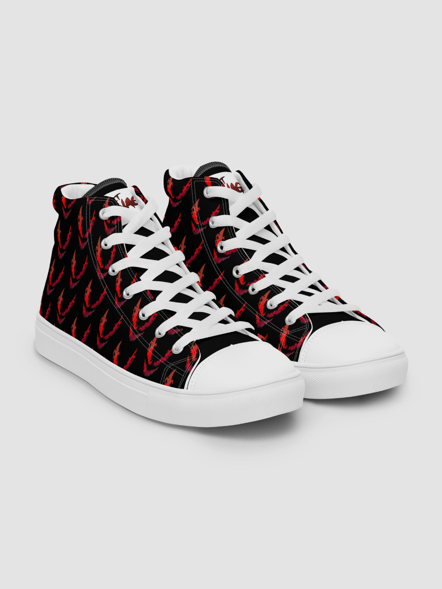 [projectcarnagex] Women's High Top Canvas Shoes Allcolor 2003 ( Black ) product image (4)
